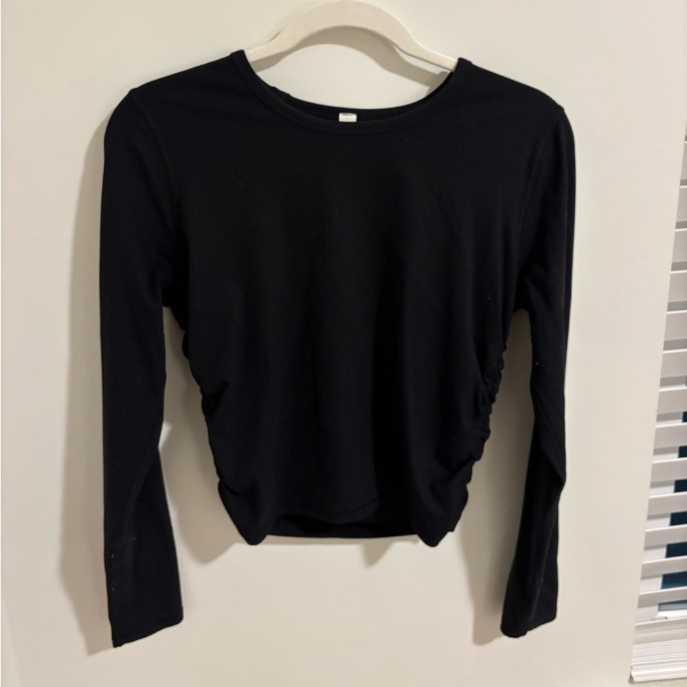 Lululemon All It Takes Long Sleeve Shirt Ribbed Nulu
